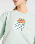 New Balance T-Shirt Flower Cropped