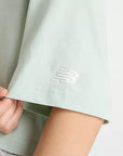 New Balance T-Shirt Flower Cropped