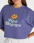 New Balance T-Shirt Flower Cropped