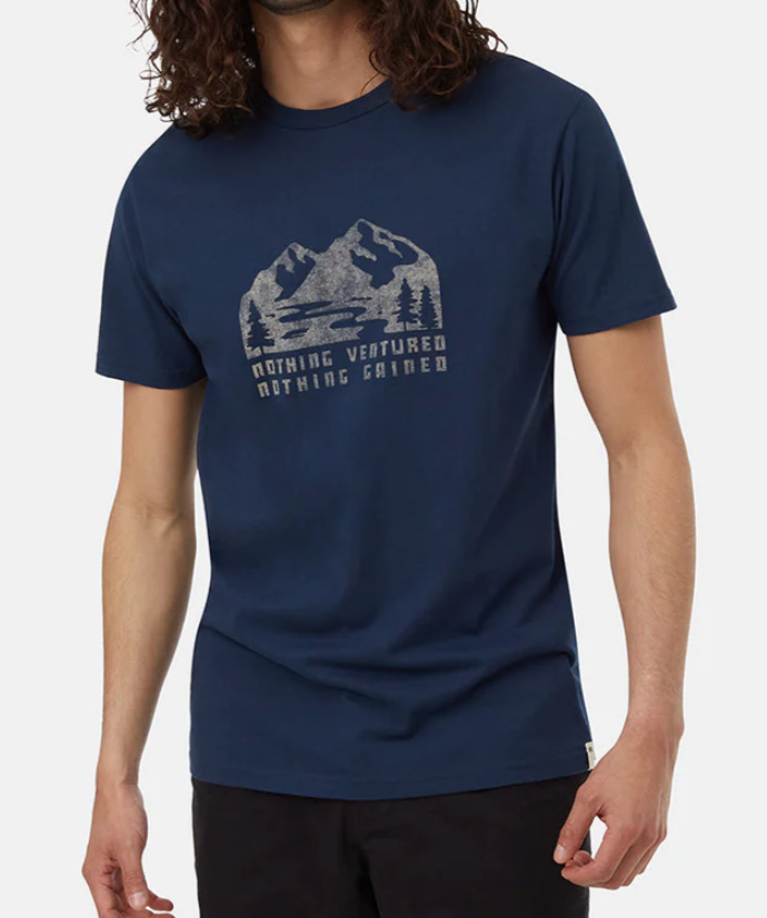 Tentree T-shirt Nothing Ventured