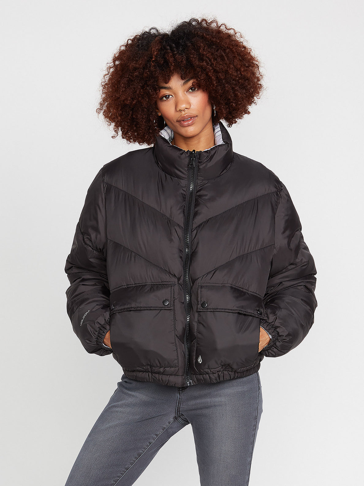 Volcom Veste Reversible Down n Puff