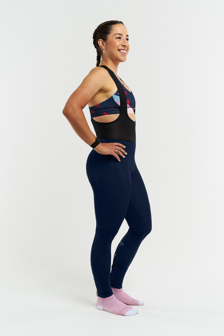 Peppermint Bib Thermal Tights