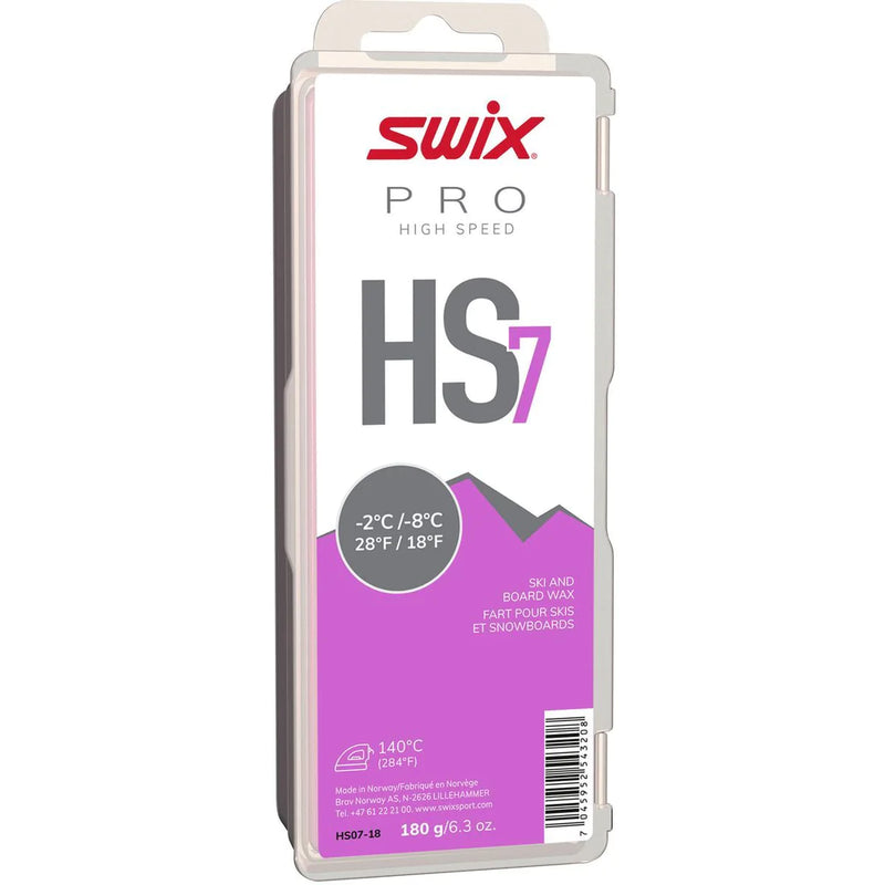 Swix Cire de glisse HS7 mauve