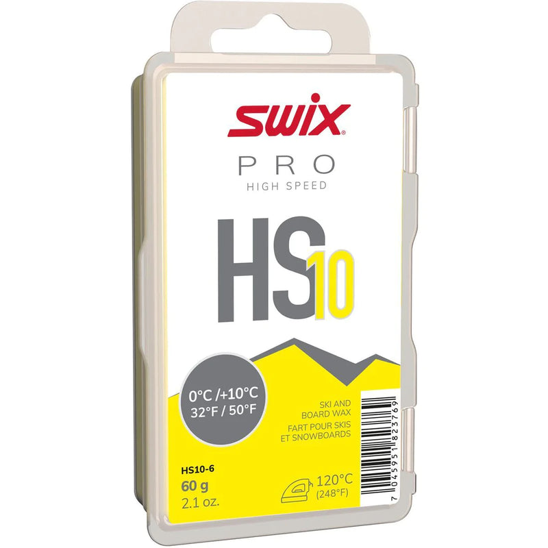 Swix Cire de glisse HS10 jaune