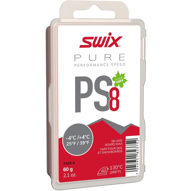 Swix Cire de glisse PS8 rouge