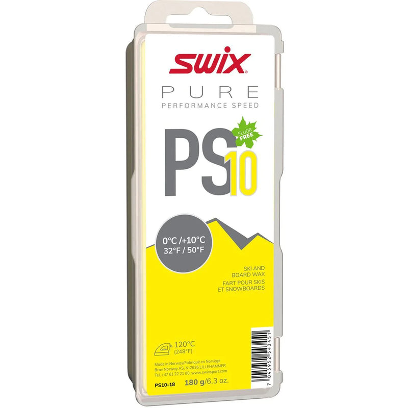 Swix Cire de glisse PS10 jaune