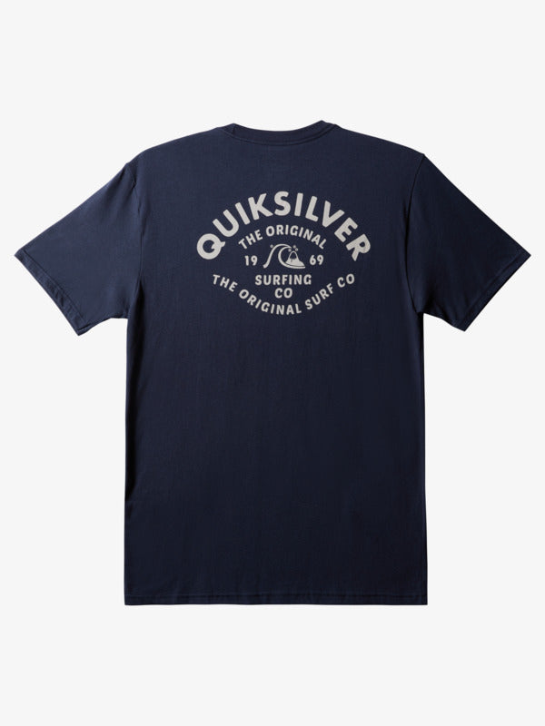 Quksilver T-shirt Script Talk